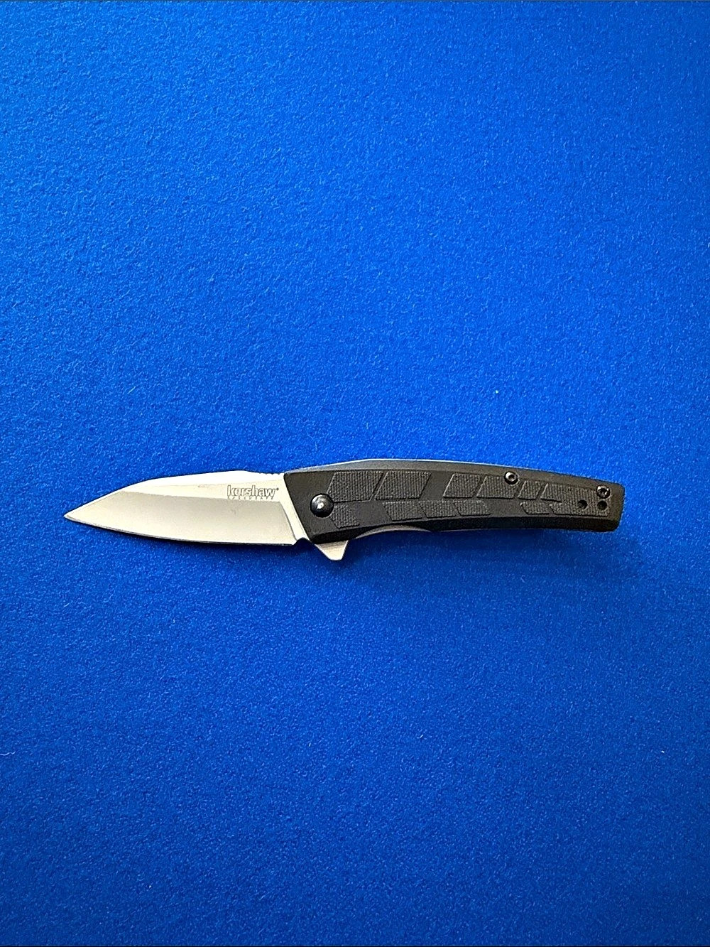 Kershaw 1342 Folding Pocket Knife Black & Silver